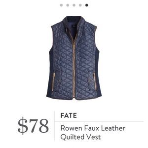 Fate Leather Vest